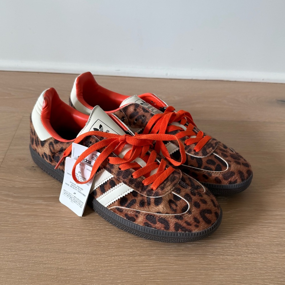 Adidas Samba OG Women’s animal print pony sneaker 9.5 - Picture 2 of 8